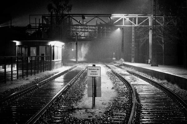 A lot of rain at the old train Station, Landschaftspark Duisburg-Nord (2024)